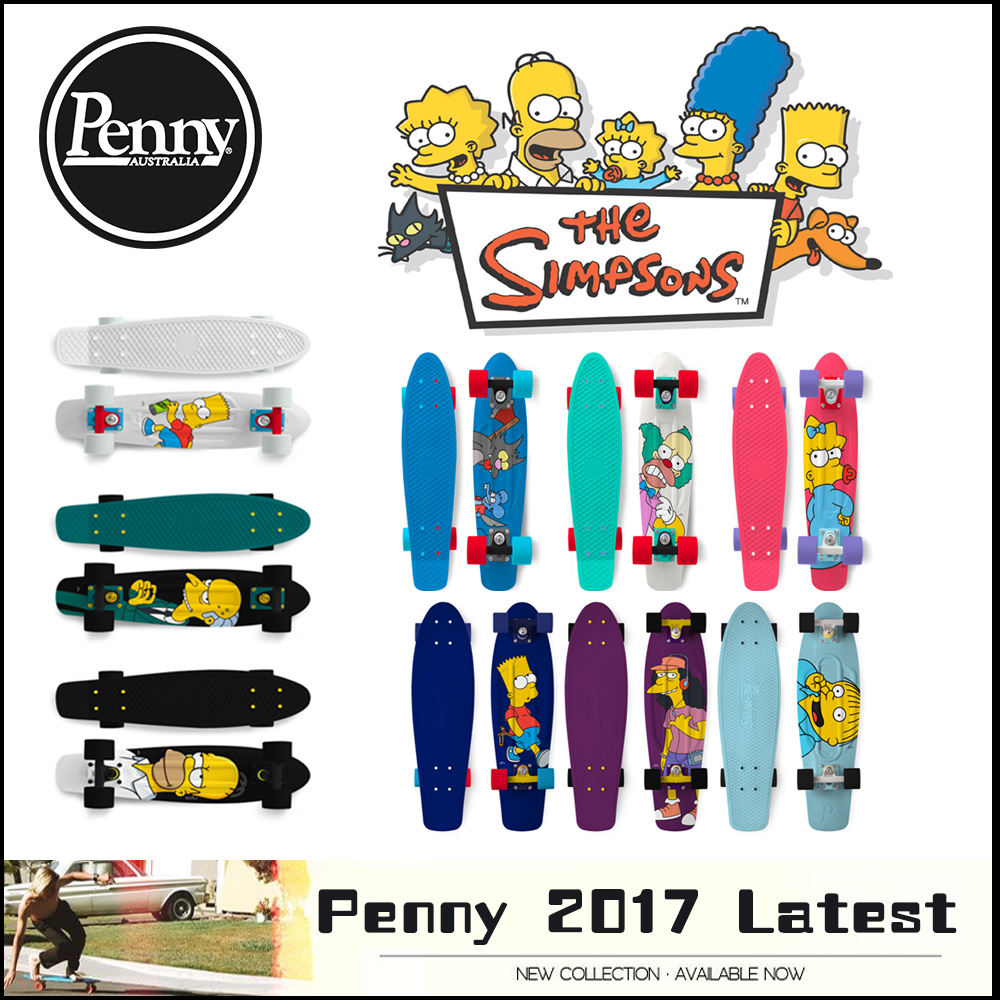 Homer 27 Penny Australia Centesimo Skateboard The Simpsons In Edizione Limitata 