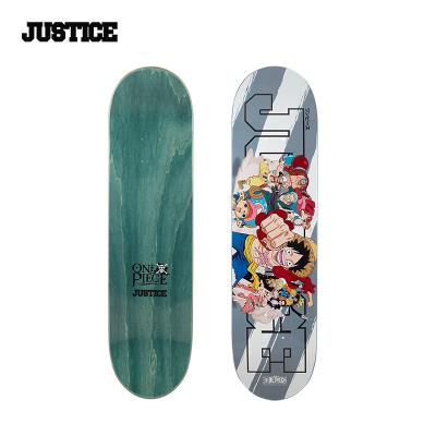 Justic X One Piece Skateboard Deck