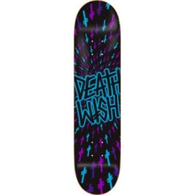 Deathwish Trippin Aqua Skateboard Deck - 8" x 32"