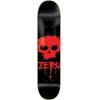 一套整組 Zero blood skull deck black-red 7.5