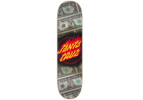 Santa Cruz Dollar Flame 8.0" Skateboard Deck