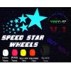 SPEED STAR -Bearing wheels(hard)black
